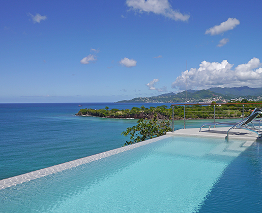 Laluna Estate - Seascape Villa Morne Rouge Beach, St. George